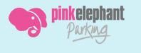 Pink Elephant Parking Logo