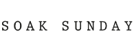 Soak Sunday - logo