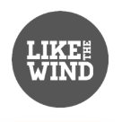 Like the Wind Running Magazine and Gifts Logo
